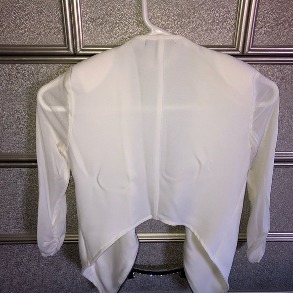 White material girl crop jacket - Picture 2 of 2